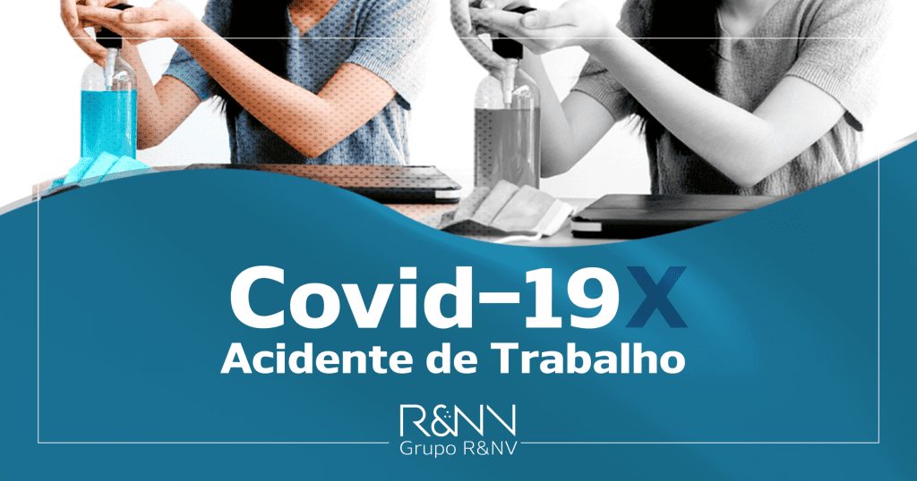 Mulher passando álcool em gel para evitar Covid-19